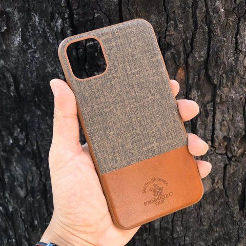 Чехол для iPhone 11 Pro Max Virtuoso Santa Barbara Polo Коричневый