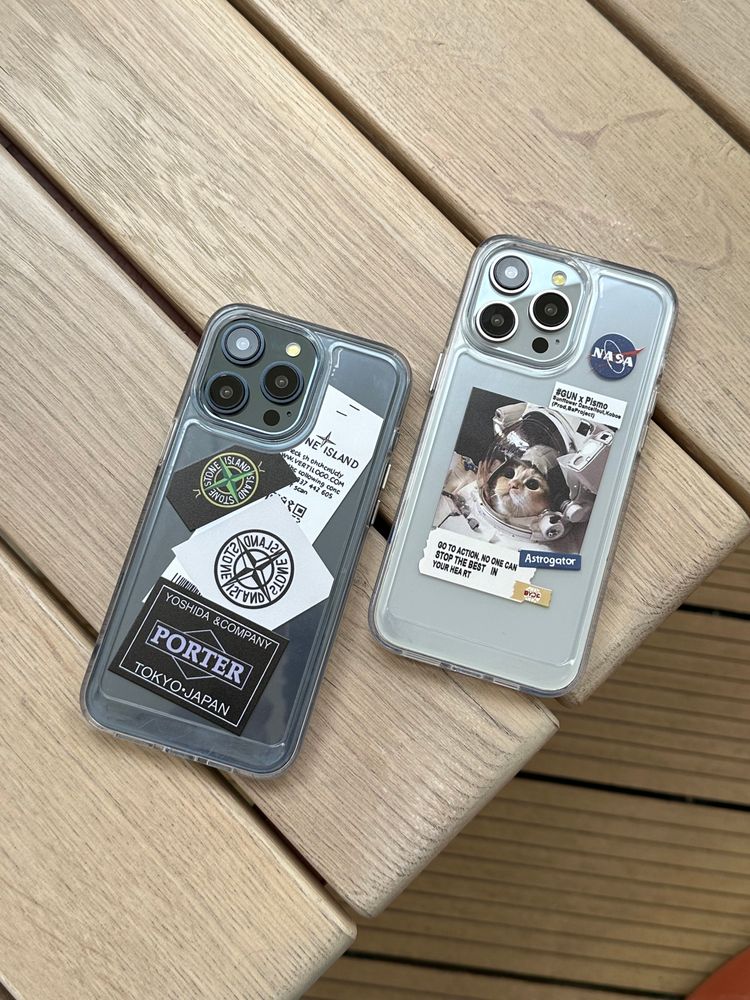 Чохол для iPhone 14 Pro Max Astronaut Cat NASA Прозорий