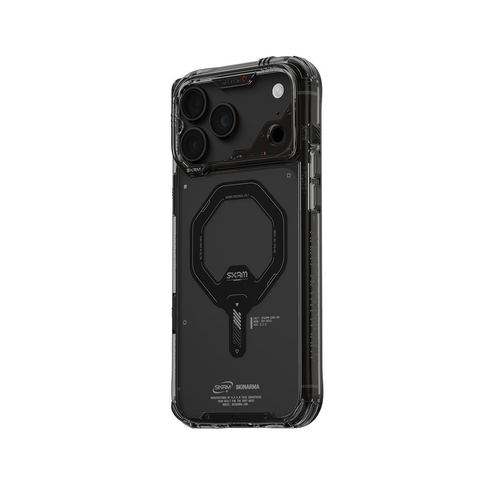 Чохол для iPhone 18 Pro Max Skinarma Saido (2026) Mag-Charge Graphite