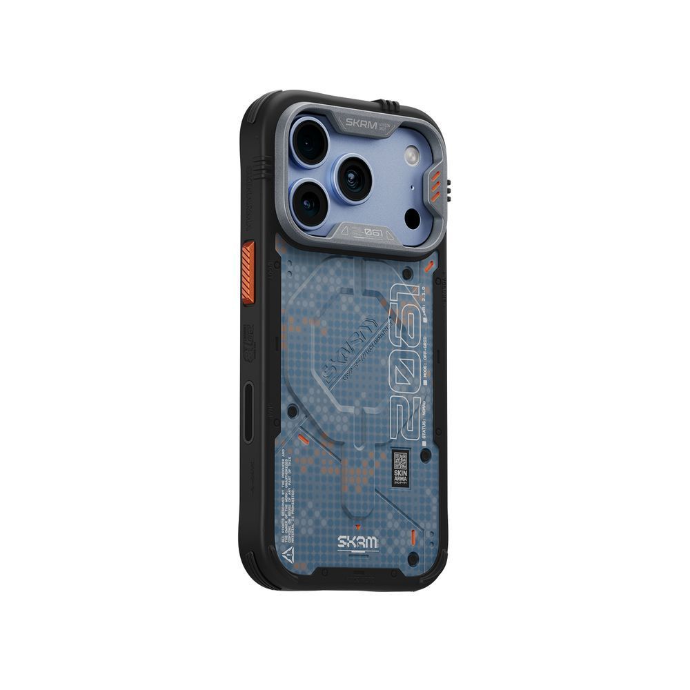 Чехол для iPhone 18 Pro Max Skinarma Vigor Xe (2026) Mag-Charge Blue