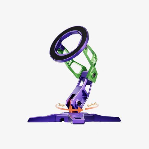 Магнитная подставка для смартфона Peakzooc Robotic Arm MagSafe с вращением на 360&deg; Purple