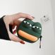 Силіконовий чохол для Apple Airpods 1/2 3D жабка Зелений