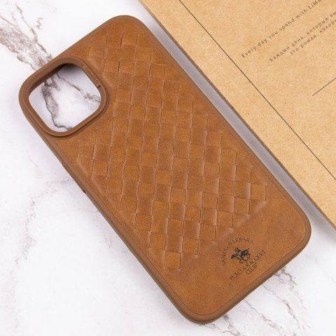 Чехол для iPhone 15 Pro Ravel Santa Barbara Polo Brown