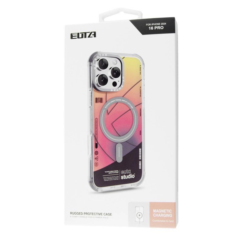 Чехол для iPhone 16 Pro Max EUTA Enigma case with MagSafe Gray