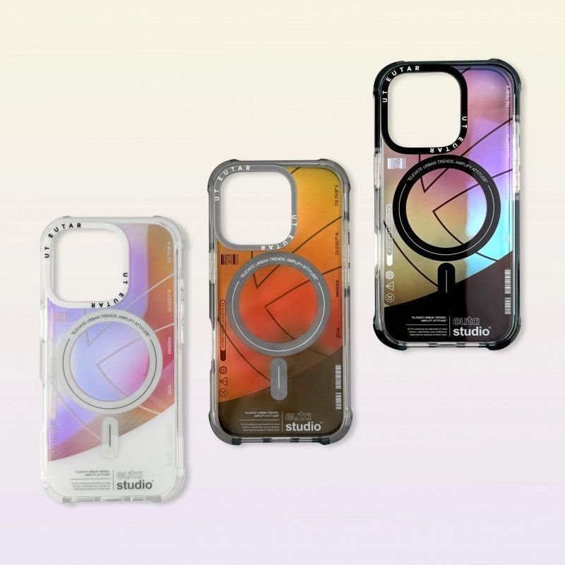 Чехол для iPhone 16 Pro Max EUTA Enigma case with MagSafe Gray