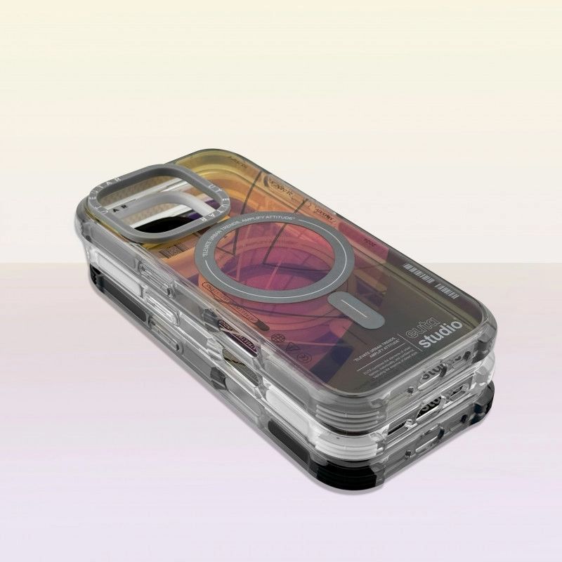 Чехол для iPhone 16 Pro Max EUTA Enigma case with MagSafe Gray