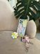 Чохол для iPhone 13 Квітка-Семицвітка з ременем для плеча Світло-ліловий