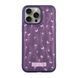 Чехол для iPhone 16 Pro Max Flowers Purple