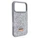 Чехол для iPhone 17 Air со стразами Swarovski Silver