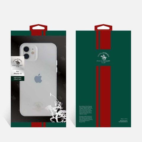 Чехол для iPhone 12 Pro Doyle Santa Barbara Polo Прозрачный