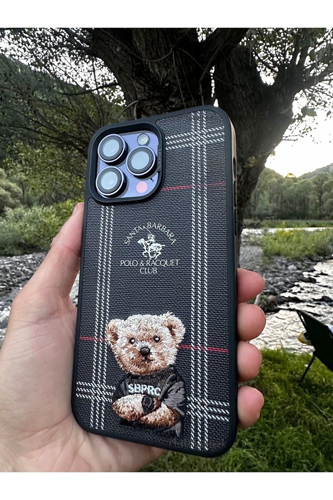 Чохол Santa Barbara Polo Dustin Bear для iPhone 14 Pro Чорний