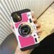 Чехол для iPhone 11 Pro Max с ремешком "Фотоаппарат" Красный
