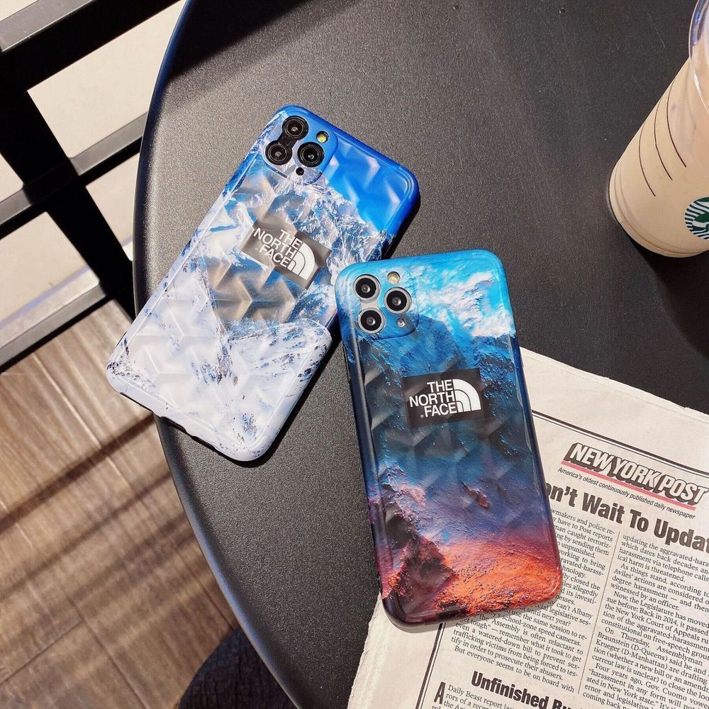 Чехол The North Face "Лава у горы" для iPhone X/XS
