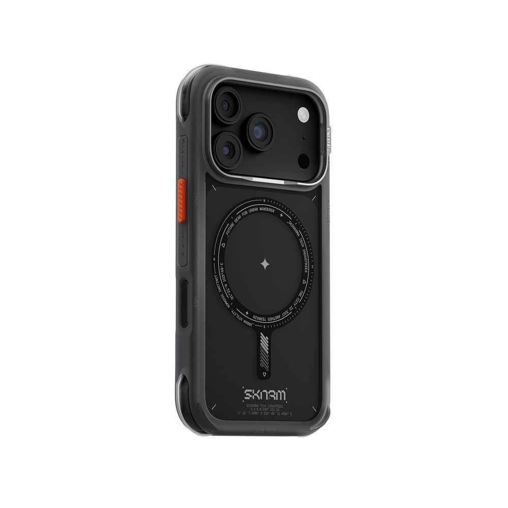 Чехол для iPhone 18 Pro Skinarma Avion (2026) (Mag-Charge + Drift-Node&trade; Bumper) Black