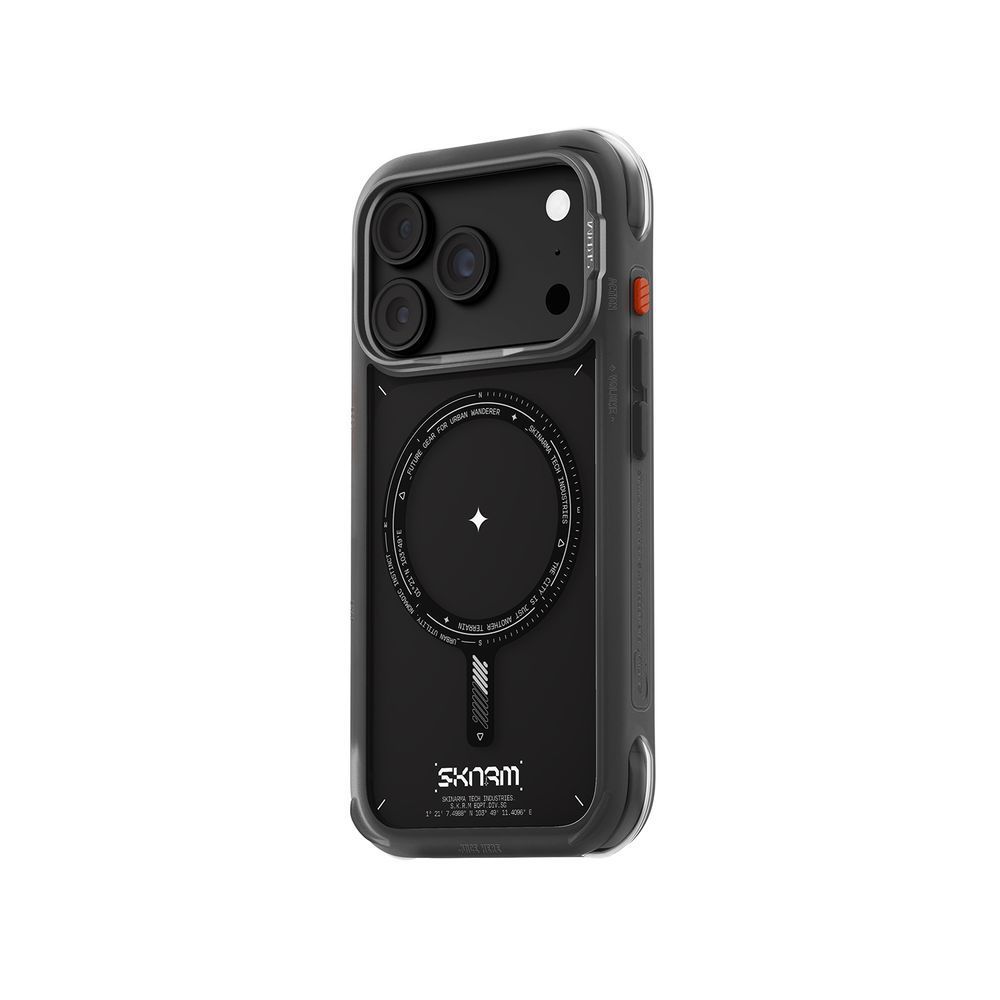 Чехол для iPhone 18 Pro Skinarma Avion (2026) (Mag-Charge + Drift-Node&trade; Bumper) Black
