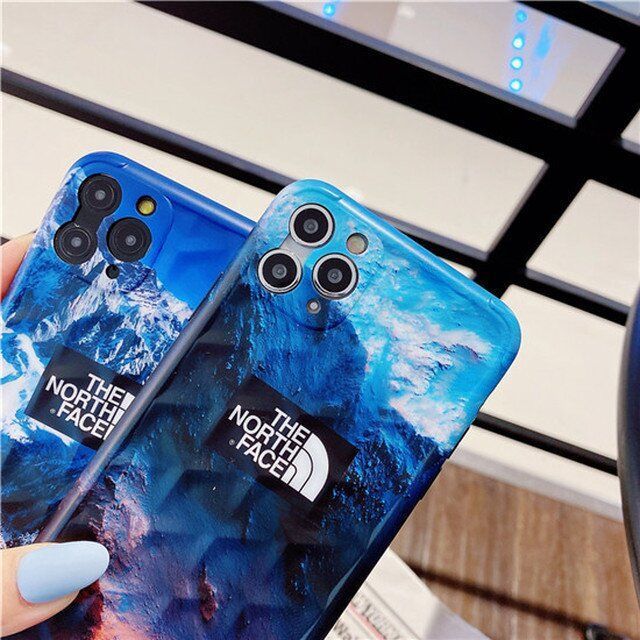 Чехол The North Face "Лава у горы" для iPhone X/XS