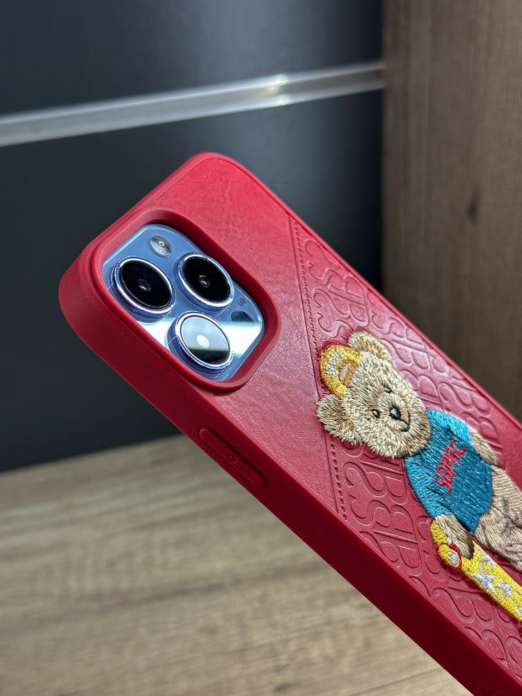 Чохол для iPhone 13 Pro Max Santa Barbara Polo Bear Crete Червоний