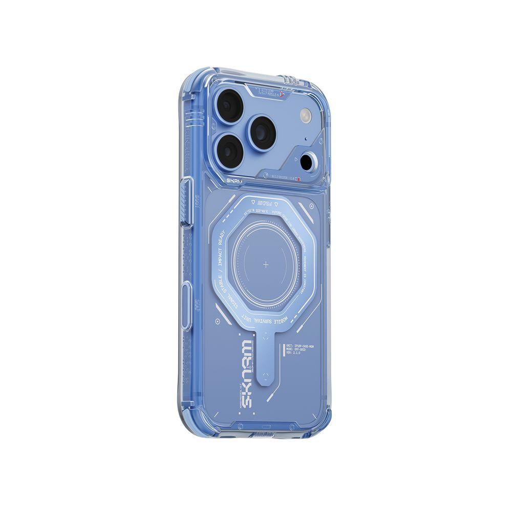 Чехол для iPhone 18 Pro Skinarma Magma (2026) Mag-Charge Blue