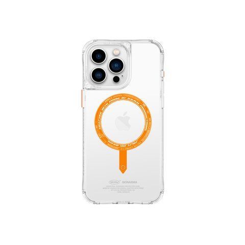 Чехол для iPhone 15 Pro Skinarma Saido Sunburst Mag-Charge Orange