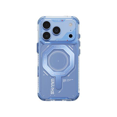 Чехол для iPhone 18 Pro Skinarma Magma (2026) Mag-Charge Blue