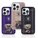 Чохол Santa Barbara Polo Dustin Bear для iPhone 14 Pro Фіолетовий