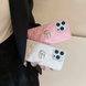 Чехол для iPhone 14 Gucci Embossed Puffer Молочный