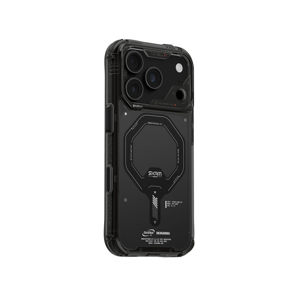 Чехол для iPhone 18 Pro Skinarma Saido (2026) Mag-Charge Graphite