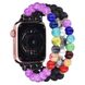 Ремешок из разноцветных бусин "Вулканический камень" Apple Watch 42-45 мм (Series 6/5/4/3/2)