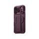 Чехол для iPhone 18 Pro Skinarma Helio Ce (Mag-Charge + Grip-Stand) Burgundy