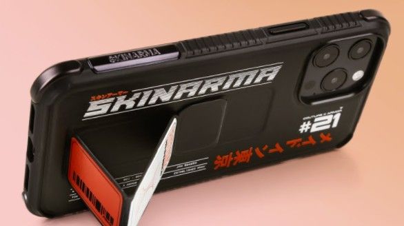 Черный чехол Skinarma Sokudo для iPhone 13 Pro Max (6.7) Black