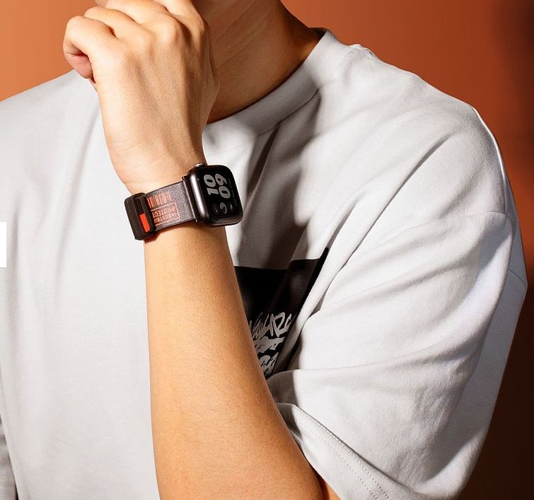 Ремінець для Apple Watch Skinarma Tekubi 42/45mm Orange (Series 7/6/5/4/3/2)