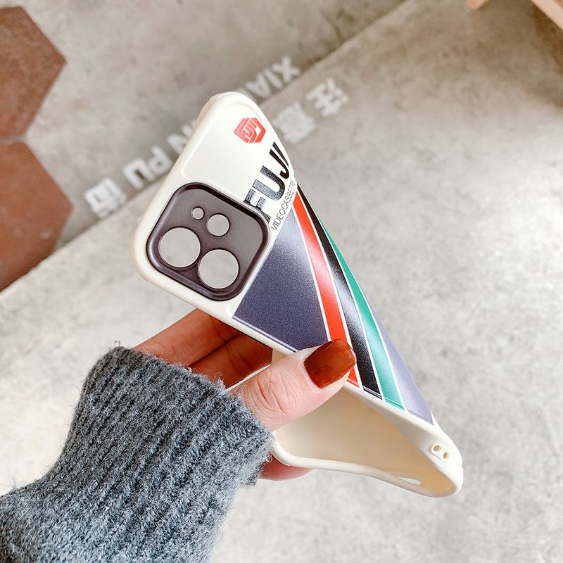 Чехол Fuji в стиле ретро для iPhone X/XS с защитой камеры