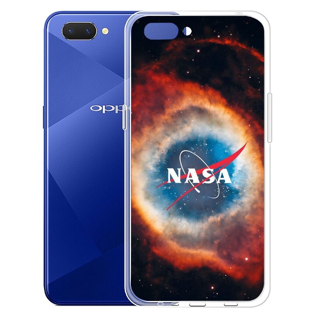 Чехол NASA "Космос" для iPhone X/XS черного цвета