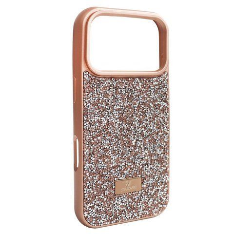 Чохол для iPhone 13 Pro Max зі стразами Swarovski Gold