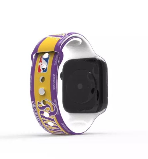Сиреневый ремешок NBA Lakers для Apple Watch 38-41 мм (Series 6/5/4/3/2)