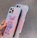 Чехол с 3D-дизайном Kaws Holiday для iPhone 13 Фиолетовый