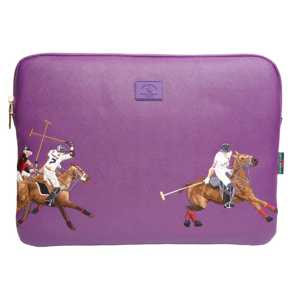 Сумка Santa Barbara Polo Jockey для Macbook/iPad 15" Фіолетова