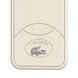 Чохол для iPhone 18 Pro Max Lacoste Embossed Logo Молочний