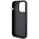Чохол для iPhone 16 Pro Guess Glitter Script Big 4G Чорний