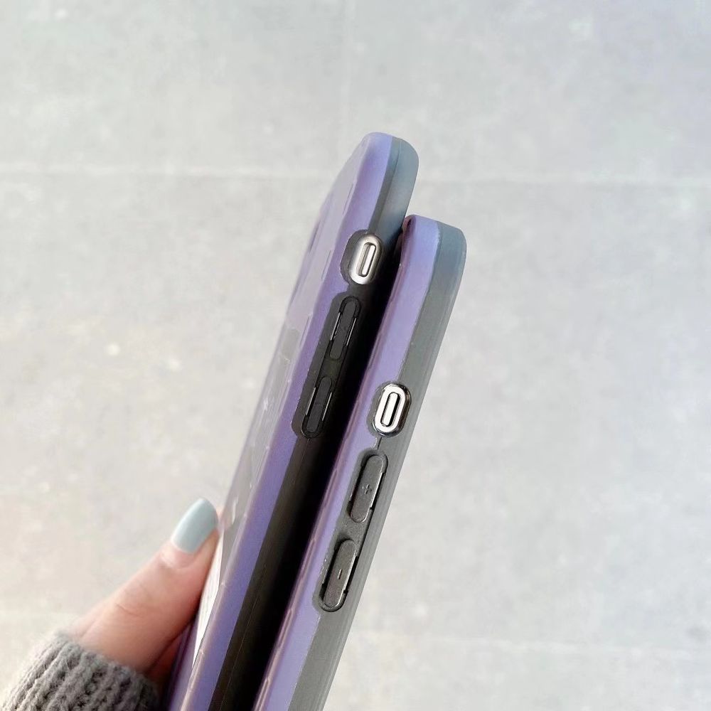 Чехол для iPhone XS Max Stone Island Фиолетовый