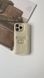 Мягкий чехол для iPhone 16 Gucci Молочный