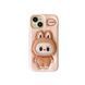 Чехол 3D Labubu с подставкой для iPhone 16 Pro Max Pink