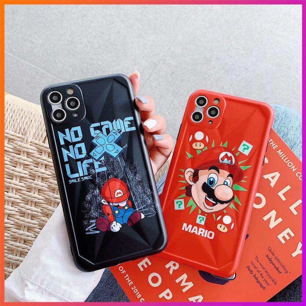 Красный чехол Супер Марио для iPhone