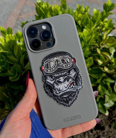 Чохол для iPhone 15 Горила Patti Santa Barbara Polo Титановий