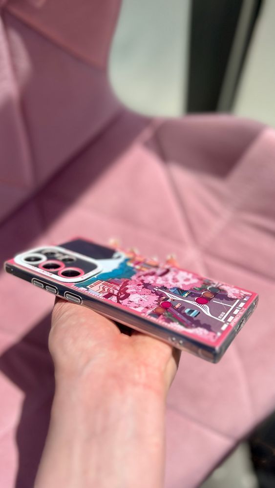 Чохол для Samsung Galaxy S21 Plus Японське місто з Фудзіяма