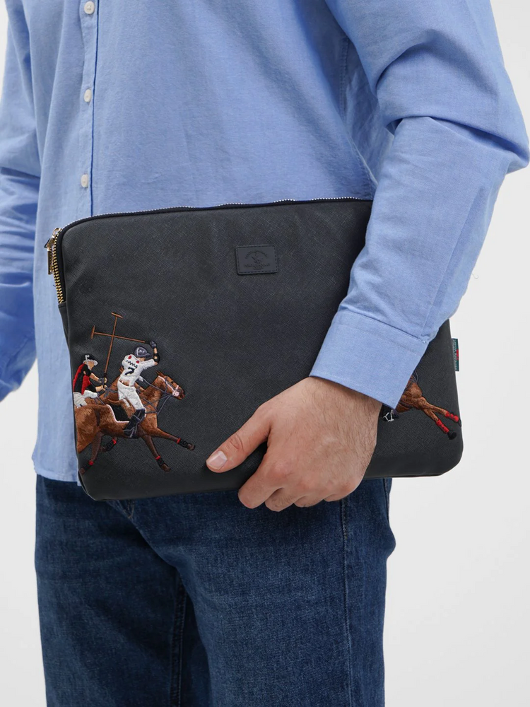 Сумка Santa Barbara Polo Jockey для Macbook/iPad 15" Чорна