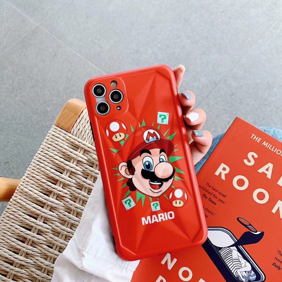 Красный чехол Супер Марио для iPhone