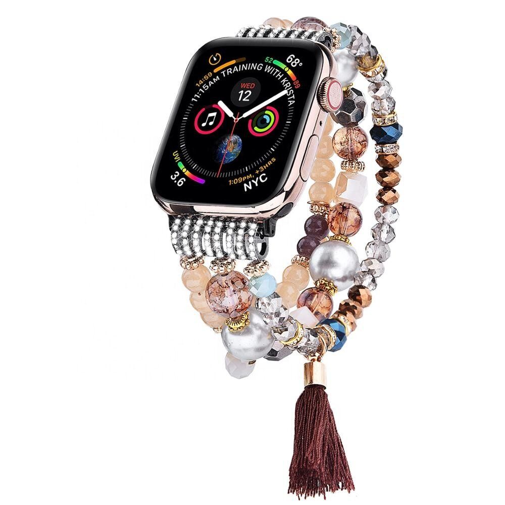 Жіночий різнокольоровий ремінець "Пристрасть" для Apple Watch 38-41 мм (Series 6/5/4/3/2)