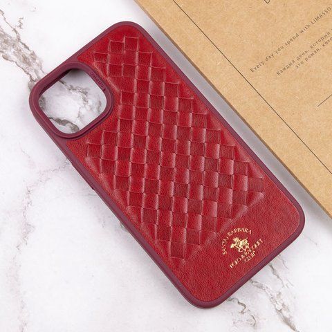 Чехол для iPhone 15 Pro Max Ravel Santa Barbara Polo Red