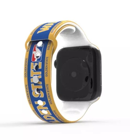 Синий ремешок NBA Golden State Warriors для Apple Watch
